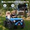 7AH Battery Electric Vehicles with Remote Control, 24V Kids Toddler Ride on Truck-4WD, 3 Speeds, LED Lights, MP3, Kids Ride On Toy for Boy Girls 3-10 - 3 of 4