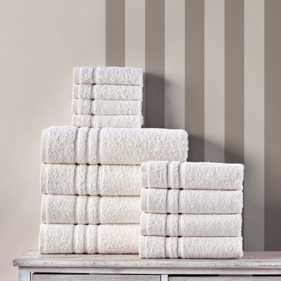 Hawmam Yellow Turkish Cotton 4-Piece Bath Towel Set