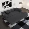 78.8" Modern Modular Sofa Bed with Removable Cushions and Convertible Design for Living Room or Bedroom -3irtyhousy - 2 of 4