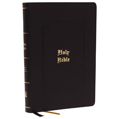 KJV Holy Bible: Large Print with 53,000 Center-Column Cross References, Black Leathersoft, Red Letter, Comfort Print (Thumb Indexed): King James