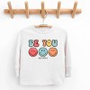 The Juniper Shop SmileyWorld Be You Groovy Youth Long Sleeve Tee - 2 of 4