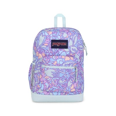 JanSport Cross Town Plus 17" Backpack - Fluid Floral