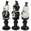 Northlight Pumpkin, Cat and Ghost Halloween Candlestick Decorations - 8.25" - Set of 3 - 3 of 4