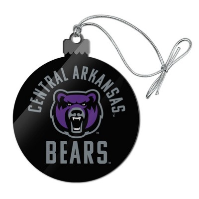 University of Central Arkansas Bears Acrylic Christmas Tree Holiday Ornament