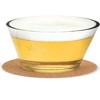 True Buoyant Cork Coasters, Modern Round Coasters, Genuine Cork, Protect Tables and Surfaces, Set of 1 - 3 of 4