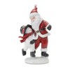 Melrose Skating Santa and Snowman Figurine (Set of 2) - image 3 of 3