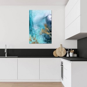 iCanvas Gold Under The Sea I by Eva Watts Canvas Print Wall Art - 1 of 3