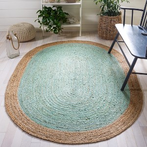 Natural Fiber NF801 Hand Woven Indoor Rugs - Safavieh - 1 of 4
