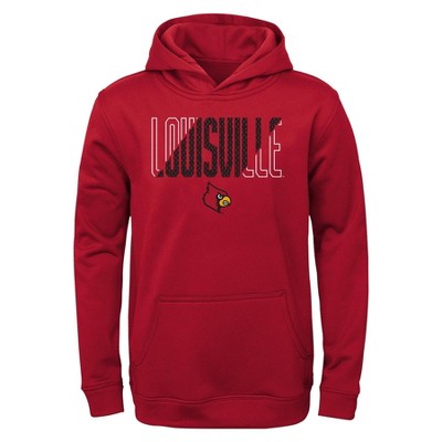 Ncaa Louisville Cardinals Toddler Boys' Poly Hooded Sweatshirt : Target