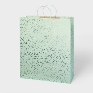 Silver Dots Jumbo Gift Bag - Spritz™ - 1 of 3