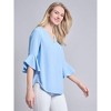 Jones New York Flutter Sleeve Blouse - 2 of 3