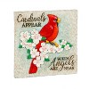 Evergreen 10.5" Garden Stone, Cardinals Appear when Angels are Near - 4 of 4