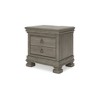 Signature Design by Ashley Lexorne 3 Drawer Nightstand, Gray - 3 of 4