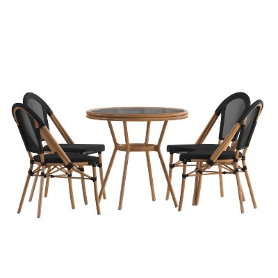 Flash Furniture Marseille Indoor/outdoor Commercial French Bistro 31.5 ...