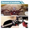 Unique Bargains Motorcycle Handlebar Hook for Honda ADV150 2023 W/ Hexagonal Screws and Wrench Red - 3 of 4