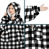 PAVILIA Wearable Blanket Hoodie Adults, Faux Shearling Cozy Oversized Hooded Sweatshirt, Warm Fleece Two Pockets - 2 of 4
