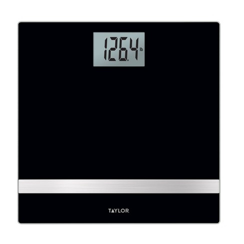 Glass Body Composition Personal Scale Gray/clear - Taylor : Target