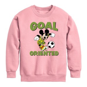 Boys' - Disney - Soccer Goal Graphic Long Sleeve Fleece Sweatshirt - 1 of 4