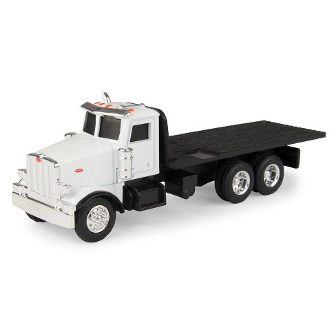 Ertl 1/64 Ertl Collect N Play Peterbilt Flatbed Truck 1/64 Ertl Collect ...