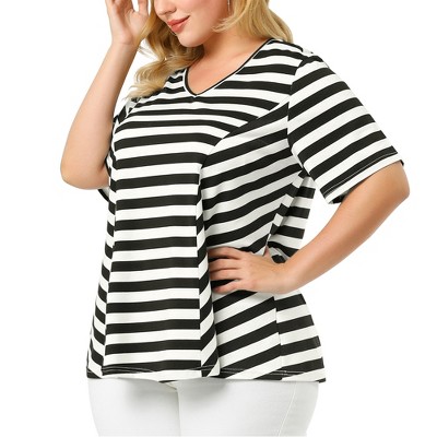 Michael Kors Plus Size Side-Tie Striped Shirt Reviews Tops Plus Sizes  Macy's 