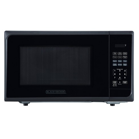 Black+decker 1.1 Cu Ft 1000w Microwave Oven - Stainless Steel Black : Target