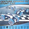 Gesture Sensing RC Stunt Car , 360 Rotating 4WD Hand Controlled Remote Control Twist Car with Light Music, Cool Birthday Gifts - 4 of 4