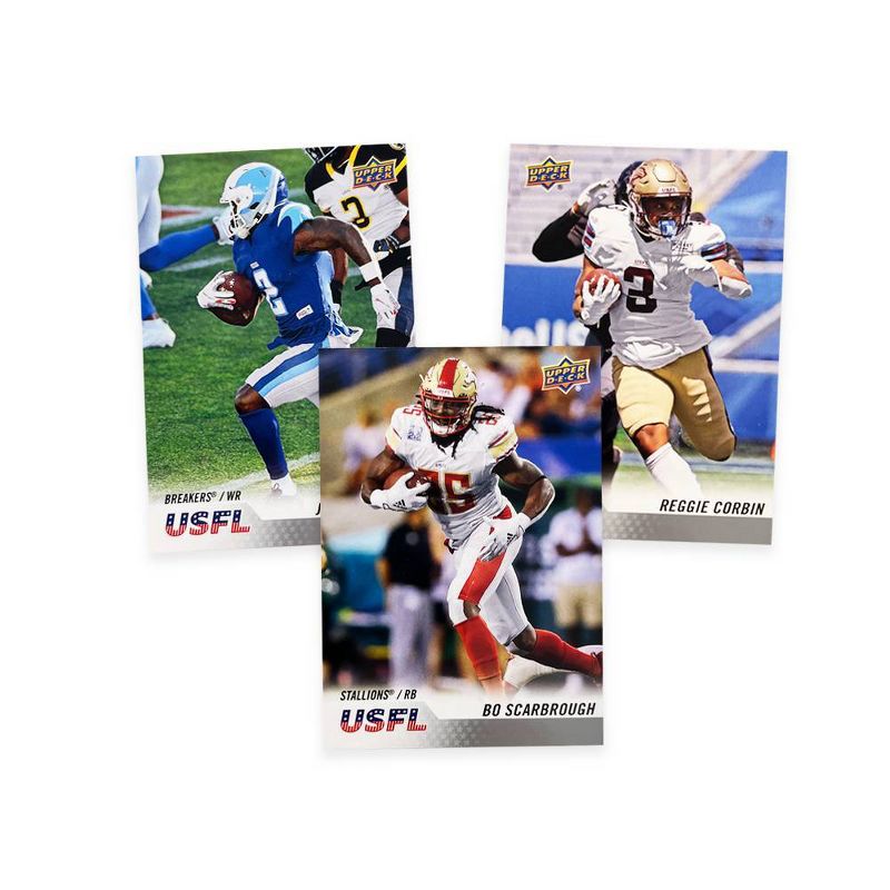 2023 Upper Deck USFL Football Trading Card Box Set, 3 of 4