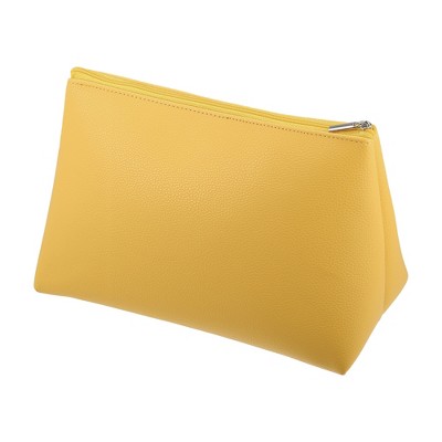 Unique Bargains PVC Leather Portable Travel Makeup Organizer Bag 1 Pc