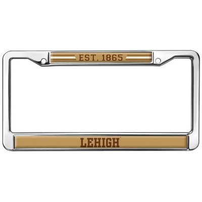 Lehigh University Mountain School Logo Full Size Standard License Plate Metal Frame