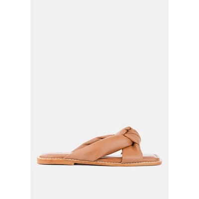 Chubs Puffy Strap Sliders Flat