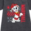 - Paw Patrol - Marshall Vertical Graphic Short Sleeve Fleece Dress - 2 of 4
