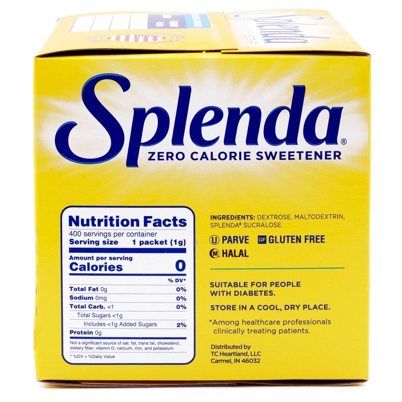 Splenda Zero Calorie Sweetener Packets - 14.1oz / 400pk, 5 of 12