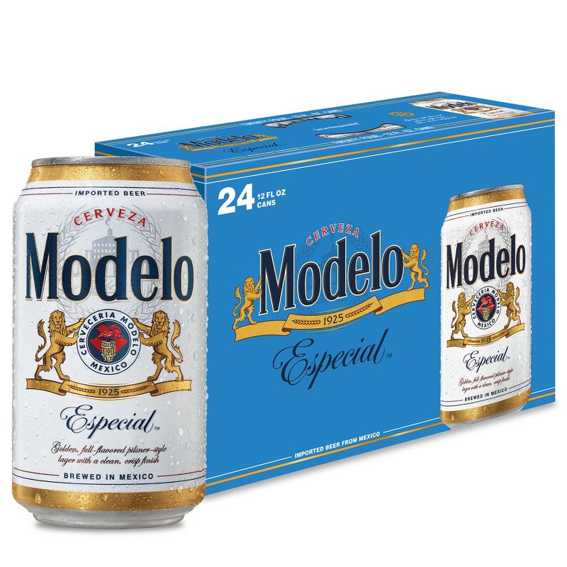 Modelo Especial Lager Beer - 24pk/12 fl oz Cans, 1 of 12