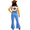HalloweenCostumes.com Deluxe Pixar Toy Story Woody Women's Costume | Disney Costumes - 3 of 4