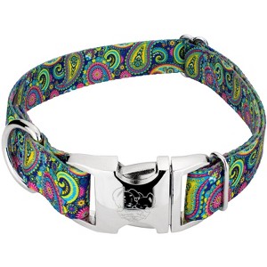 Country Brook Petz Premium Dog Collar - Paisley Collection - 1 of 4