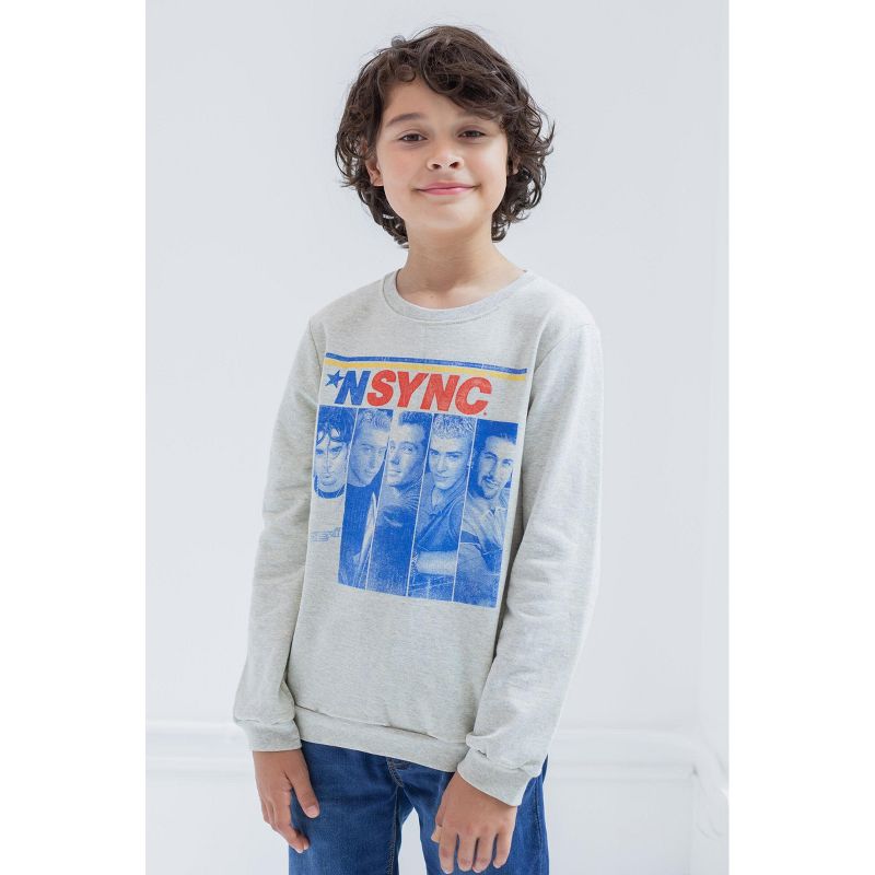 NSYNC Fleece Pullover Sweatshirt Little Kid to Big Kid, 4 of 7