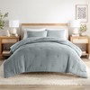 Waffle Textured Comforter Set All Season Down-Alternative Ultra Soft Puffy Bedding - Becky Cameron - 3 of 4