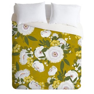 Eta Abolina Fleurette Midday Duvet Set - Deny Designs - 1 of 4