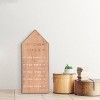 Prinz 11" x 28" Kitchen Rules Wall Sign Natural : Inspirational MDF Leaner Decor - 2 of 4