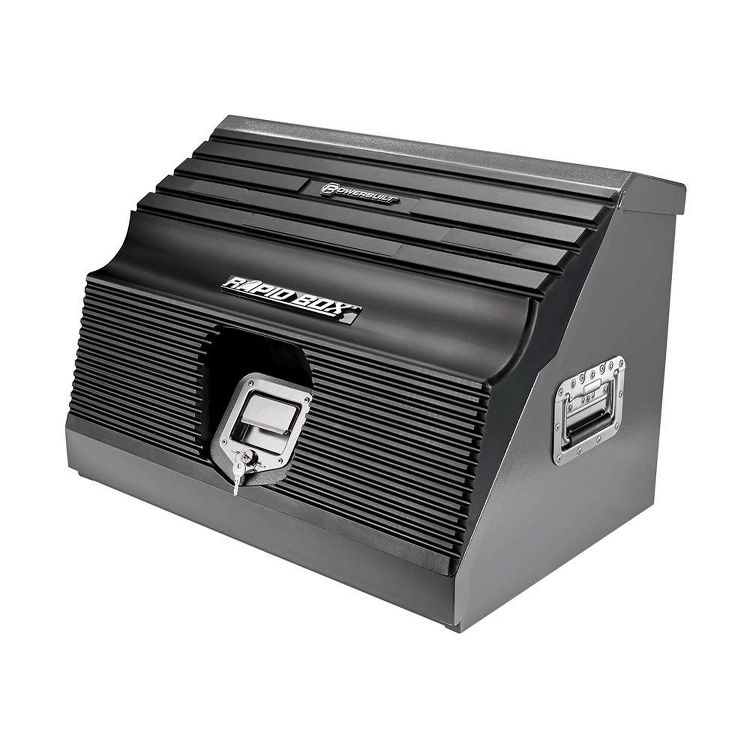 Powerbuilt 26 Inch Rapid Box Portable Slant Front Tool Box - Gray : Target