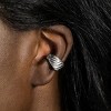 SHINE by Sterling Forever Beth Twisted Croissant Ear Cuff - 2 of 4