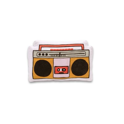 ZADORA Cassette Player Toss Pillow