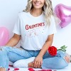Galentine's Social Club Glitter - Women's Short Sleeve Graphic T-Shirt - 4 of 4