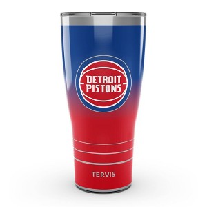 NBA Detroit Pistons 30oz Ombre Stainless Steel Tumbler - 1 of 4