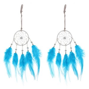 Unique Bargains Small Handmade Macrame Dream Catchers for Home Decoration 2 Pcs - 1 of 4