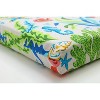 2pc Outdoor/Indoor Squared Corners Seat Cushions Coral Bay Blue - Pillow Perfect - 3 of 4