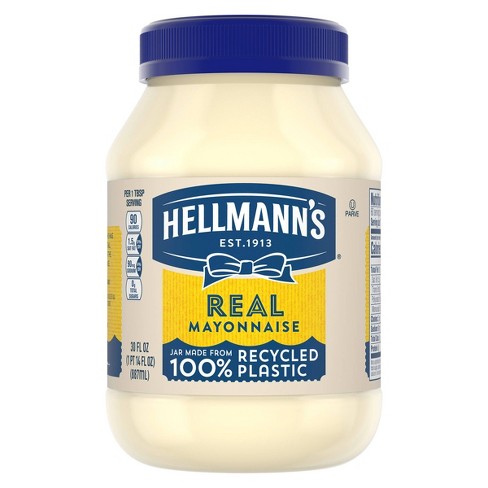 Hellmann's Mayonnaise Real - 30oz : Target