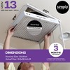 Simply Air Filter, MERV 08, MERV 11, MERV 13, 1 Pack, Furnace Air Filter for HVAC - 3 of 4