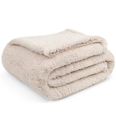 Cozy Sherpa Fleece Throw Blanket for Kids - Lightweight, Machine Washable