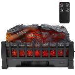 Barton Living Electric Fireplace w/Timer 20" 1500W Adjustable Infrared Space Heater Place